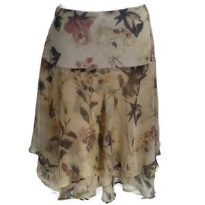 Lauren Ralph Lauren Knee Length Asymetrical Skirt